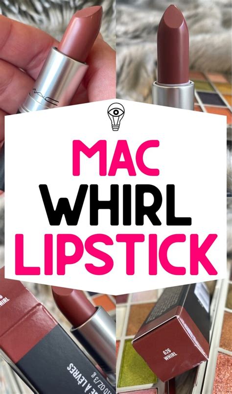 MAC Whirl Lipstick Dupes & Swatch Comparisons .